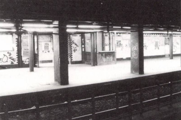 Budapest, M1 metró, MFAV, Bajcsy-Zsilinszky út, 1995 előtt