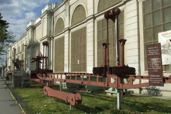 Budapest, Városliget, Közlekedési Múzeum, bélyegkép