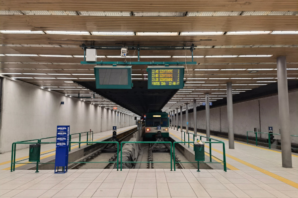 Budapest, Batthyány tér, HÉV állomás, bélyegkép