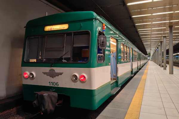 Budapest, Batthyány tér, HÉV állomás, bélyegkép