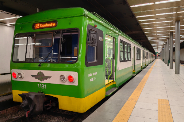 Budapest, Batthyány tér, HÉV állomás, bélyegkép