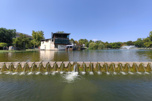 Budapest, M1 metró, Városligeti-tó, alagút, bélyegkép