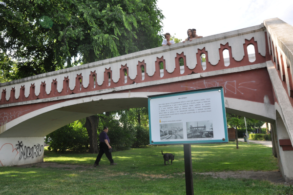 Budapest, M1 metró, Wünsch híd, bélyegkép