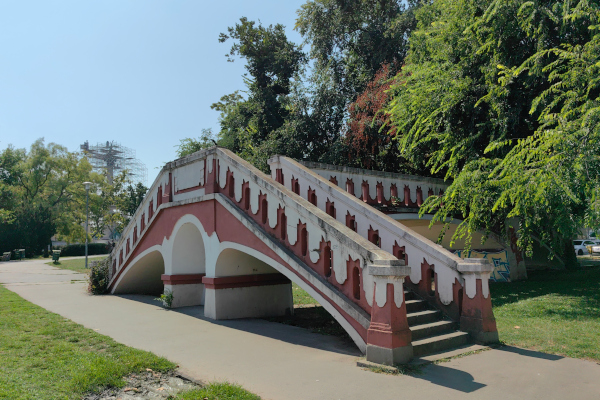 Budapest, M1 metró, Wünsch híd, bélyegkép