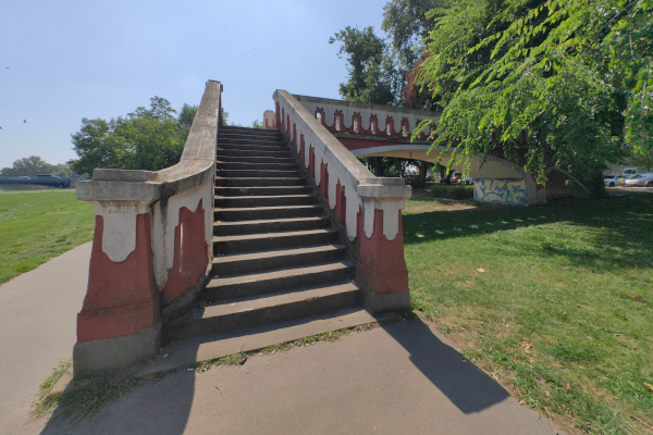 Budapest, M1 metró, Wünsch híd, bélyegkép