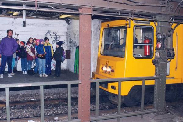 Budapest, M1 metró, graffiti, bélyegkép