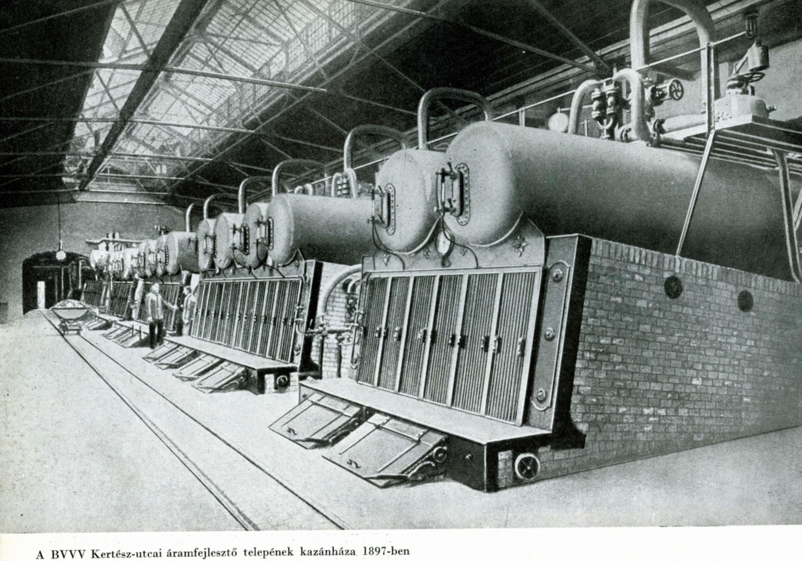 Budapest, M1 metró, MFAV, Kertész utcai áramfejlesztő telephely, kazánház