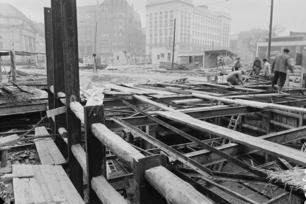 Budapest, M1 metró, vonalkorrekció, bélyegkép