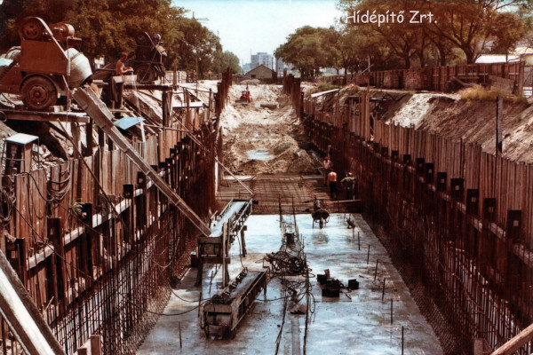 Budapest, M1 metró, meghosszabbítás, bélyegkép