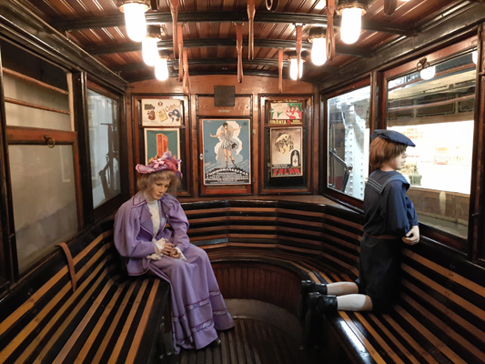 Budapest, M1 metró, Földalatti Vasúti Múzeum, bélyegkép