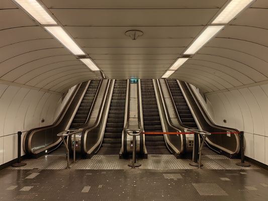 Budapest, M2 metró, Batthyány tér, bélyegkép