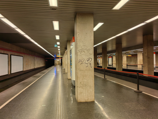 Budapest, M2 metró, Puskás Ferenc stadion, bélyegkép