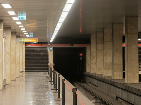 Budapest, M2 metró, Puskás Ferenc stadion, bélyegkép