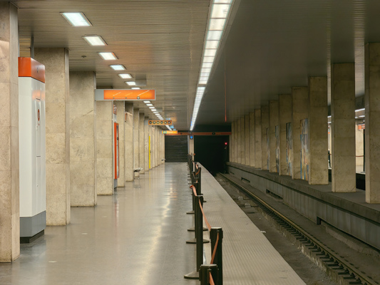 Budapest, M2 metró, Puskás Ferenc stadion, bélyegkép