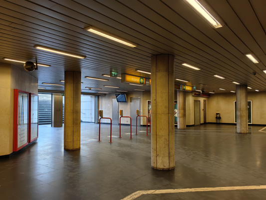 Budapest, M2 metró, Puskás Ferenc stadion, bélyegkép