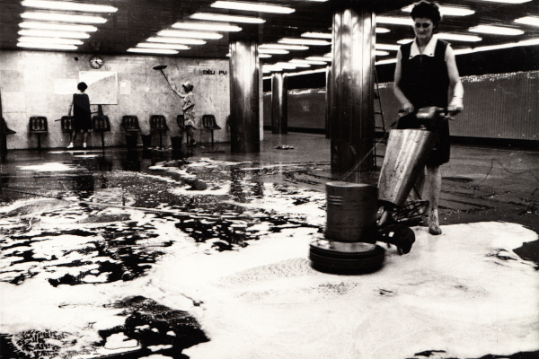 Budapest, M2 metró, Batthány tér, bélyegkép