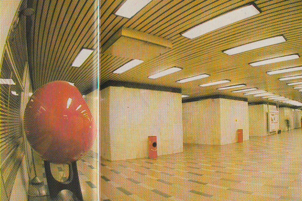 Budapest, M2 metró, Keleti pályaudvar, bélyegkép