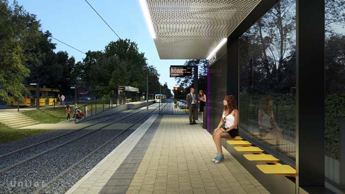 Budapest, M2 metró, H8, H9 HÉV összekötés, Kistarcsa, látványterv, bélyegkép