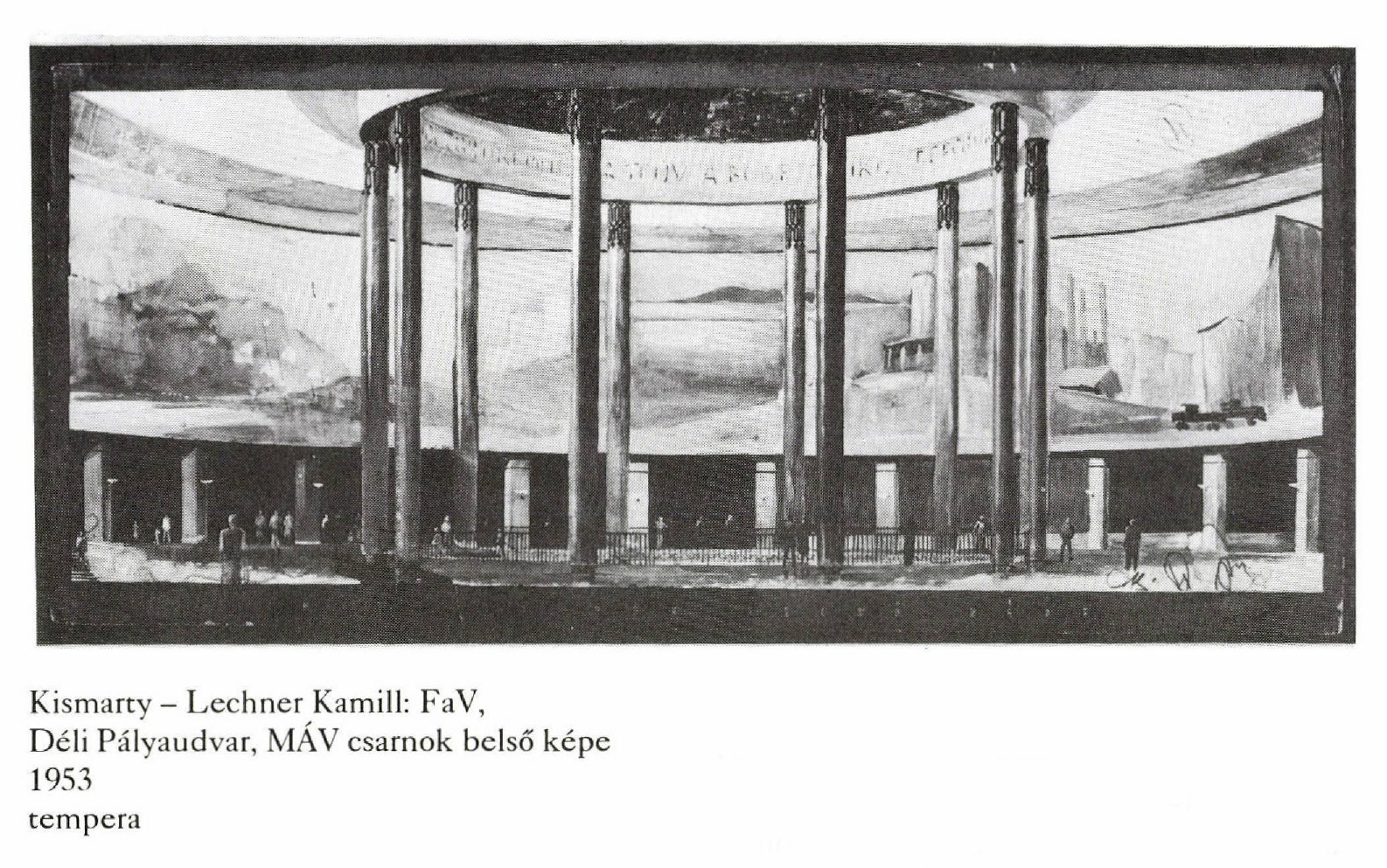 Budapest, M2 metró, Déli pályaudvar, látványterv