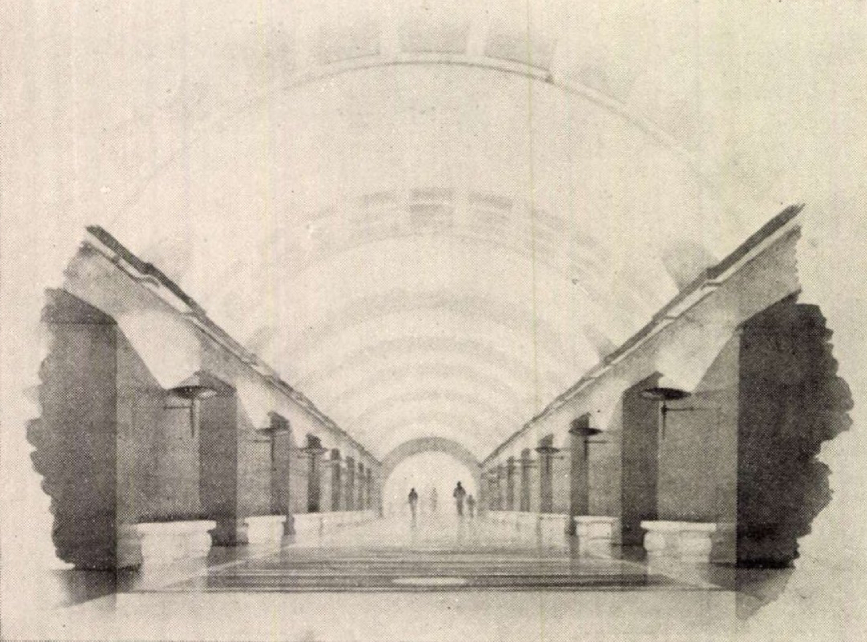 Budapest, M2 metró, Keleti pályaudvar, Magyar Építőművészet, látványterv