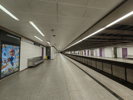 Budapest, M3 metró, Újpest-városkapu, bélyegkép