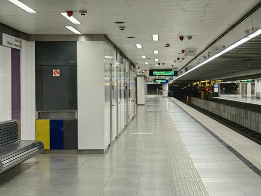Budapest, M3 metró, Újpest-városkapu, bélyegkép