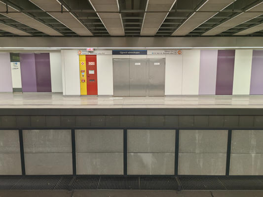 Budapest, M3 metró, Újpest-városkapu, bélyegkép