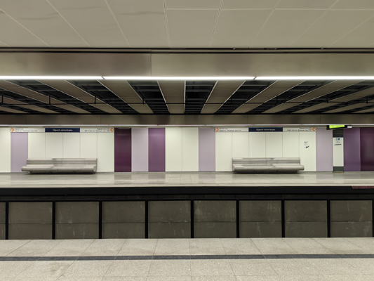 Budapest, M3 metró, Újpest-városkapu, bélyegkép