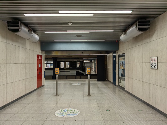 Budapest, M3 metró, Gyöngyösi utca, bélyegkép