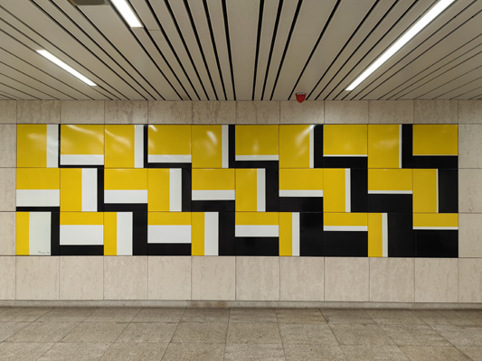 Budapest, M3 metró, Forgách utca, bélyegkép