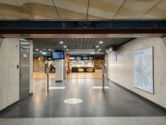 Budapest, M3 metró, Göncz Árpád városközpont, bélyegkép