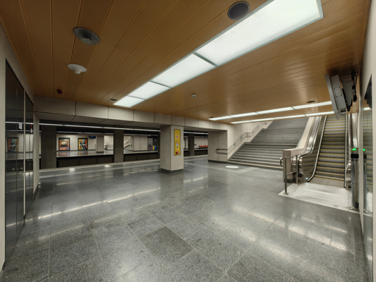 Budapest, M3 metró, Dózsa György út, bélyegkép