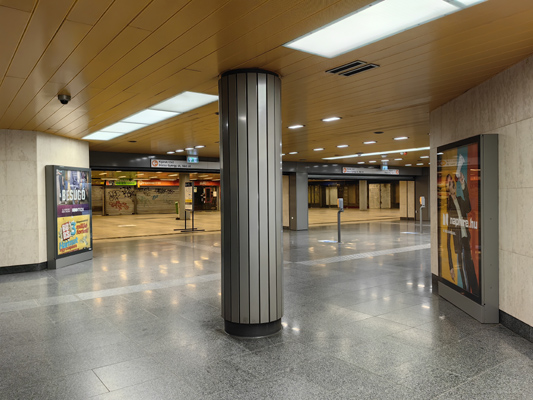 Budapest, M3 metró, Dózsa György út, bélyegkép