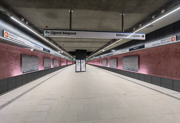 Budapest, M3 metró, Lehel tér, bélyegkép