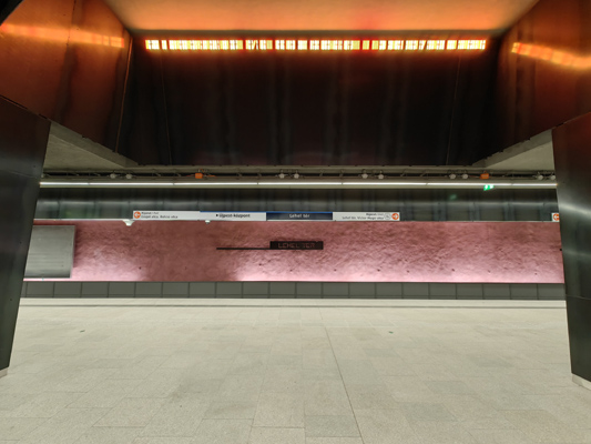 Budapest, M3 metró, Lehel tér, bélyegkép
