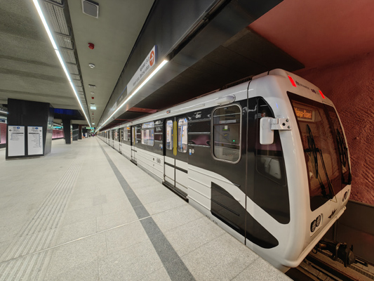 Budapest, M3 metró, Lehel tér, bélyegkép