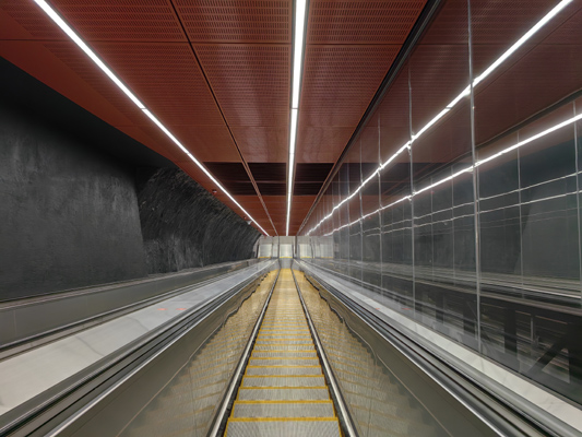 Budapest, M3 metró, Ferenciek tere, bélyegkép