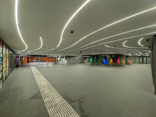 Budapest, M3 metró, Ferenciek tere, bélyegkép