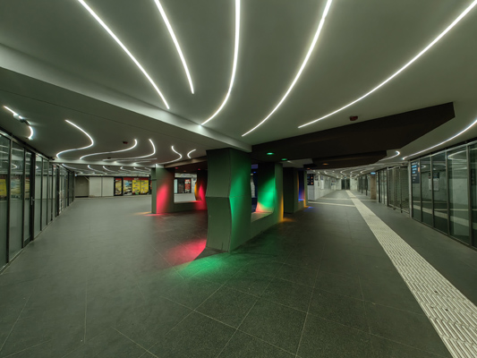 Budapest, M3 metró, Ferenciek tere, bélyegkép