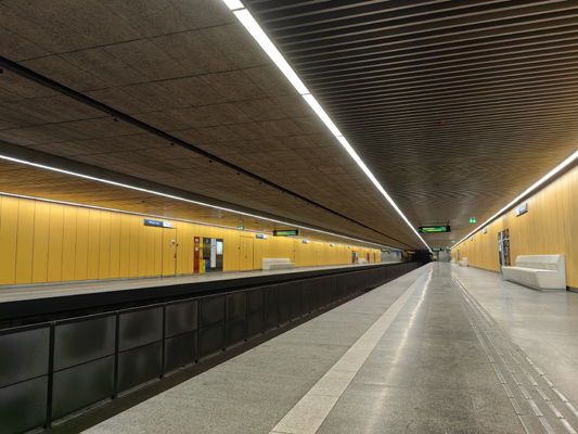 Budapest, M3 metró, Pöttyös utca, bélyegkép