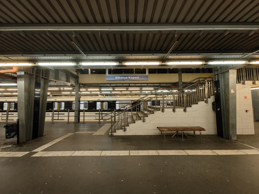 Budapest, M3 metró, Kőbánya-Kispest, bélyegkép