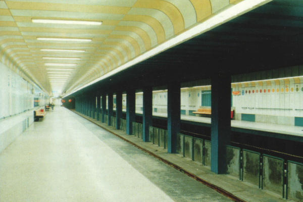 Budapest, M3 metró, Forgách utca, bélyegkép