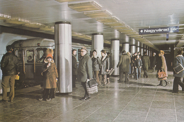 Budapest, M3 metró, Deák Ferenc tér, bélyegkép