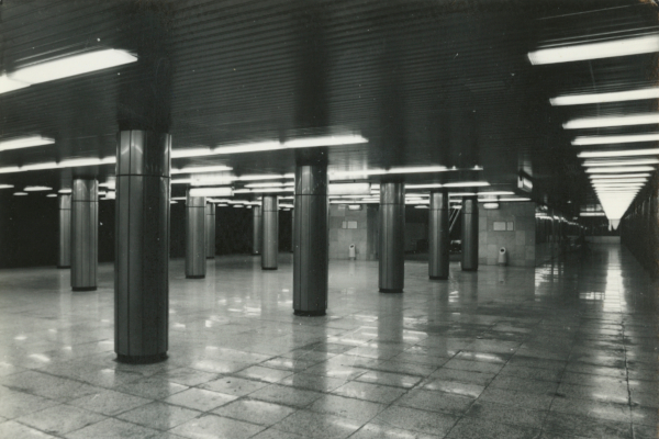 Budapest, M3 metró, Ferenciek tere, bélyegkép