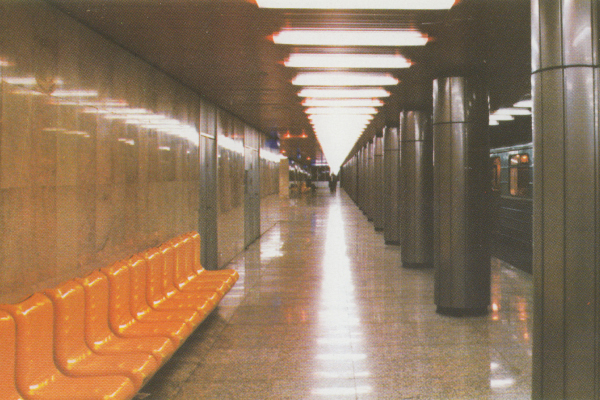 Budapest, M3 metró, Ferenciek tere, bélyegkép