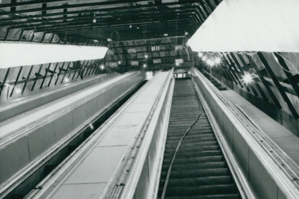 Budapest, M3 metró, építés, bélyegkép