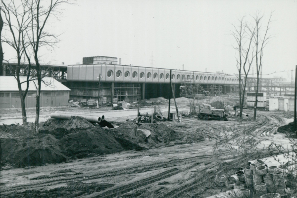 Budapest, M3 metró, építés, bélyegkép