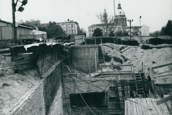 Budapest, M3 metró, építés, bélyegkép