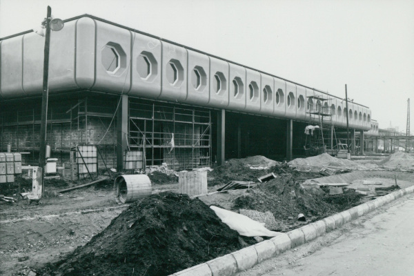Budapest, M3 metró, építés, bélyegkép