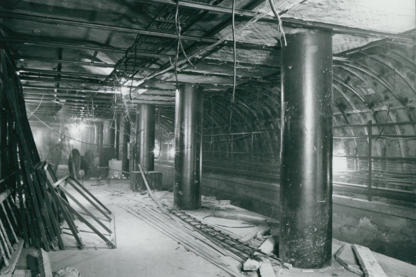 Budapest, M3 metró, építés, bélyegkép